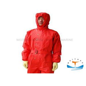 Buy cheap Unisex Marine Fire Fighting Equipment Light Type Chemical Protective Suit from wholesalers