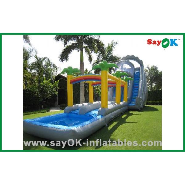 Commercial Inflatable Swimming Pool Slide Backyard Kids Water Inflatable Slides