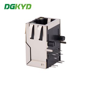 Buy cheap KRJ-060SHZNL RJ45 Communication Socket, 100Base-T Integrated Router Network Port Socket, PCB Socket Cat5 Industrial RJ45 from wholesalers