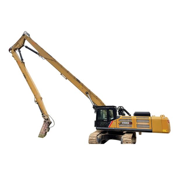 Selling 45 ton new or used high reach demolition boom for excavator,the total