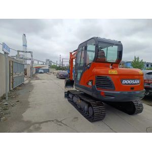 Buy cheap Factory Farm Hydraulic Second Hand Doosan DX55 Excavator Used Machinery from wholesalers