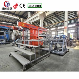 Buy cheap Automatic PLC Control System Shuttle Rotomolding Machine Producing Pickleball from wholesalers