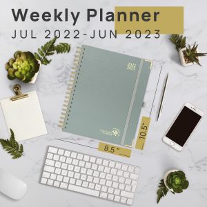Buy cheap Grey Hardback Spiral Custom Weekly Executive Academic Planner 2023 from wholesalers