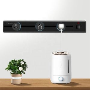 General-Purpose 3 Phase 4 Wire Table Rail Electrical Power Track Socket with