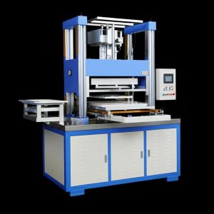 Buy cheap Embossing Speed 2 Pcs per min Silicone Embossing Machine Featuring Dimensions 200X150x168cm and Weight 280kg for Silicone Processing from wholesalers