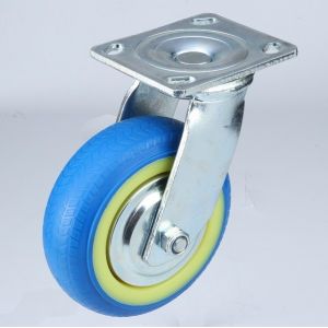 Buy cheap Plastic Wheel Heavy Duty Locking Furniture Transparent Caster with 130kg Maximum Load from wholesalers
