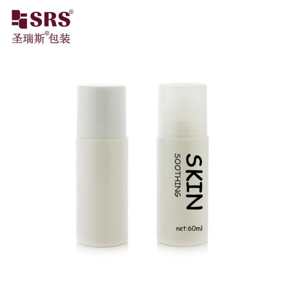 50ml 60ml 90ml Empty PET Elegant Roller Ball Plastic Body Oil Bottles Roll On