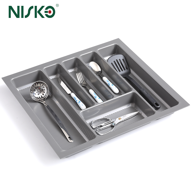 Buy cheap Kitchen Silverware Storage Box Utensil Drawer Insert Flatware Cutlery Tray Organiser from wholesalers