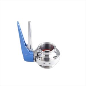 Buy cheap Butterfly Valve with Duck Bill Sanitary SS304/316L and Medium from wholesalers
