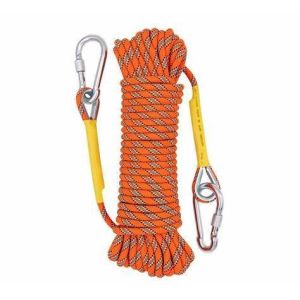 12mm Double Braided Dynamic Climbing Nylon Rope for U/S Hook Applications