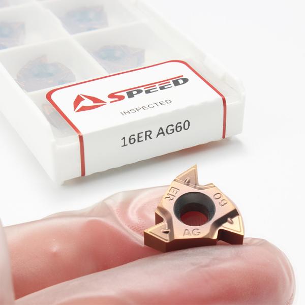 Buy cheap External Right Left Threading Inserts AG60 for Cast Iron Thread Cutting Tools 16ER 16IR from wholesalers