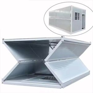 Buy cheap Customizable Folding Container House With Steel Structure And EPS Sandwich Panel from wholesalers