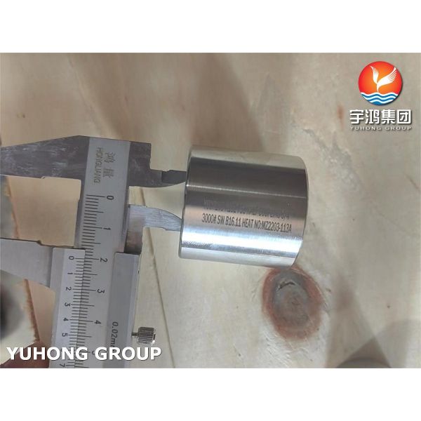 Quality ASTM A182 F53 Super Duplex Stainless Steel Coupling High Pressure and Corrosion Resistant for Oil & Gas Applications for sale