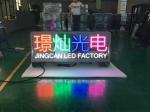Customized Size Meanwell Car Led Sign Display Waterproof 160x160mm