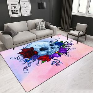 Colorful Customized Size Living Room Carpet 3D Area Rugs 2.4*3m