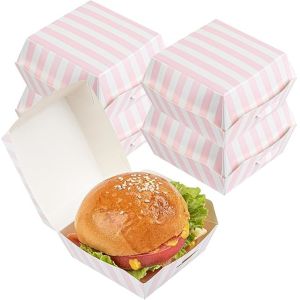 Buy cheap Customized Eco Friendly Mini Burger Boxes Clamshell Food Containers from wholesalers