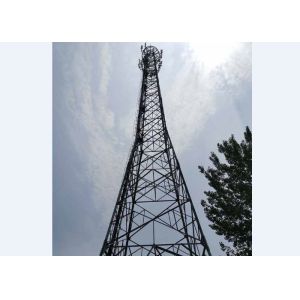 Buy cheap Square Shape Microwave Communication Tower Four Legged  A36 A572 from wholesalers