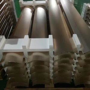 Brushed Bright Anodized CNC Machining Parts Champagne Aluminum Extrusion Panel