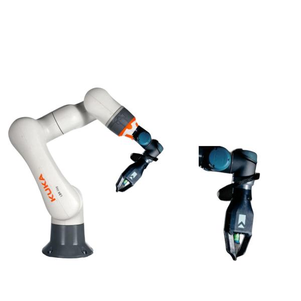 Quality KUKA LBR iisy 3 R760 Payload 6kg Collaborative Robot With Righthand Gripper As Handling Cobot Robot for sale