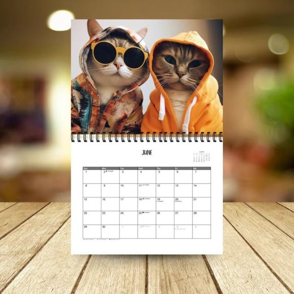 Buy cheap Customizable Personalized Calendar Printing with Monthly View and US Holidays from wholesalers