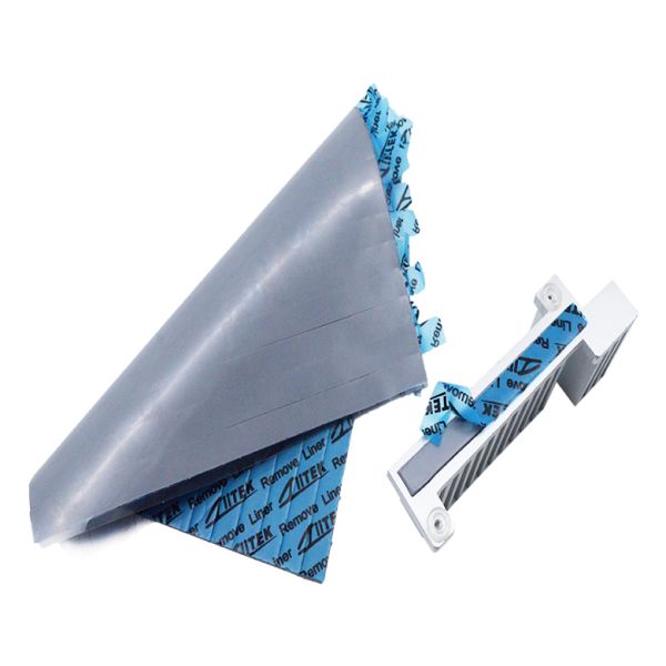 1.5mm To 5.0mm Thick 1.5W High Thermal Conductivity Soft Silicone Pad For CPU