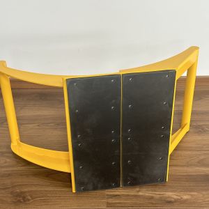 Powder-coated Barricade Constructed Using Bending and Welding Technology