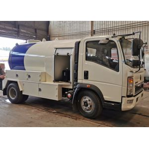 Buy cheap Sinotruk HOWO 4x2 116hp RHD 5000L LPG Gas Tanker Truck from wholesalers