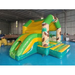 Commercial Grade Inflatable Combo Coconut Tree Sandbeach Inflatable Bouncy House