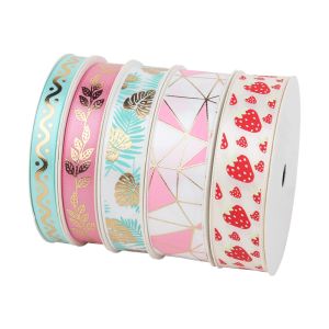 Buy cheap 15mm Printed Polyester Satin Ribbon With High Quality from wholesalers