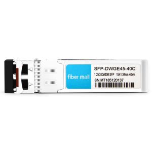 Buy cheap Cisco DWDM-SFP-4134-40 Compatible 1.25G DWDM SFP C45 100GHz 1541.34nm 40km LC SMF DDM Transceiver Module from wholesalers