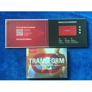 Buy cheap Cardboard Video Screen Brochure 4.3 Inch Hard Cover With USB Port from wholesalers