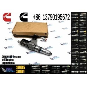 Buy cheap WEILAN Common Rail Fuel Injector Aluminum 3407776 3087807 3411385 341176 3409975 Remanufactured for QSN14 N14 Engine from wholesalers
