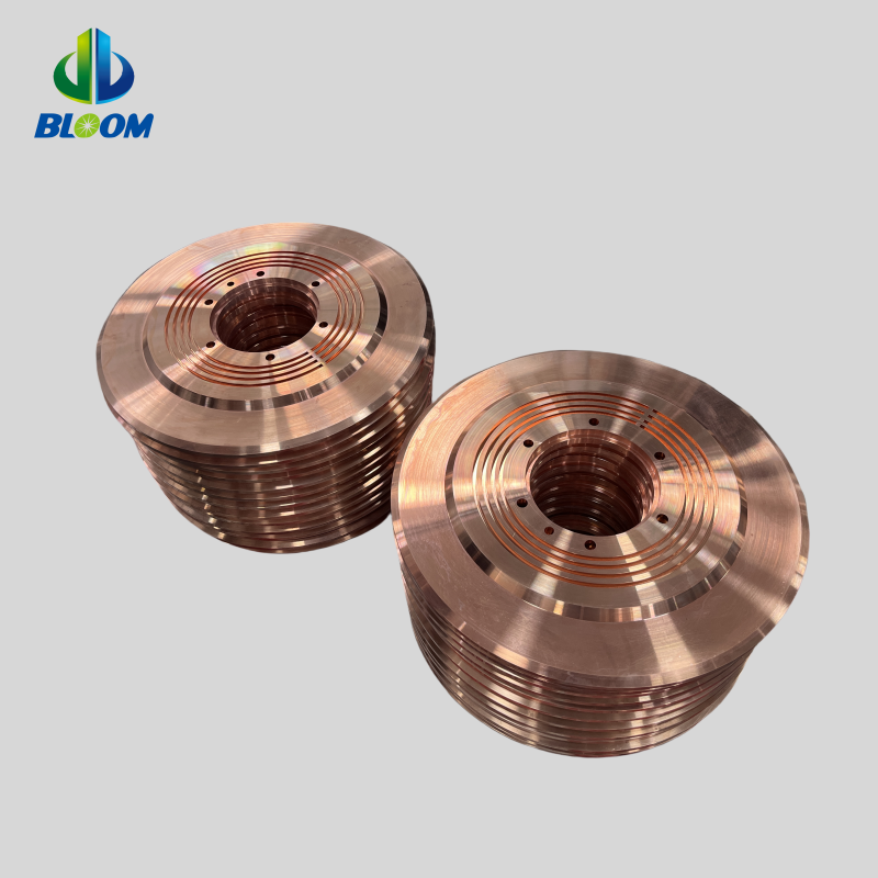 Customized CuCrZr Alloy Seam Welding Wheel for Seam/Roll Welding with Diameter