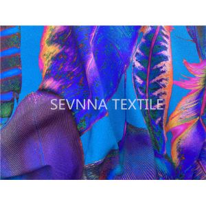 Buy cheap Dazzling Printing Shiny Pattern Recycled Swimwear Fabric Tight Fit from wholesalers