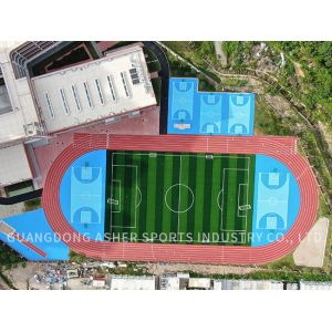 Buy cheap Anti Skid Rubber Running Track Fix With Glue Roll from wholesalers