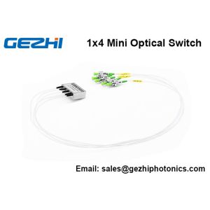 Mini 1x4 OptoMechanical Fiber optical Switch