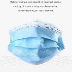 Buy cheap 65G Earloop Surgical Face Mask Breathable With 95% Filtering Efficiency from wholesalers