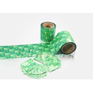 Buy cheap 3 Layers Laminated PET Aluminum Plastic Films Roll from wholesalers