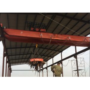 Buy cheap 40 Ton Double Girder Overhead Crane , Compact Electromagnetic Overhead Crane from wholesalers