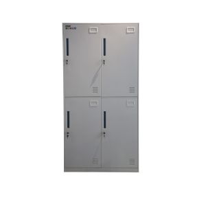 Buy cheap Narrow Side Staff Room Lockers Colorful Clothes Locker With Metal Rods from wholesalers