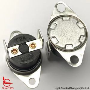 KSD301 Thermal Switch, Automatic Reset, Used for Curling Iron in Beauty Industry