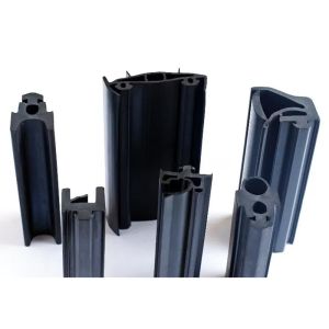 Buy cheap Good Temperature Properties Rail Vehicle Rubber Parts Seal Co-extruded with Sponge and Steel Spine from wholesalers