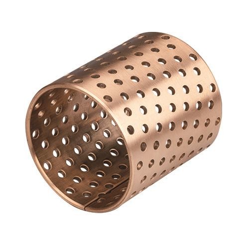 Buy cheap Metric Wrapped Bronze Sleeve Bushings With Grease Pockets, CuSn8, from wholesalers