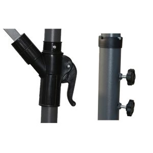 Buy cheap Big Luxury Square Cantilever Patio Umbrellas , Sun Garden Umbrella Parasols from wholesalers