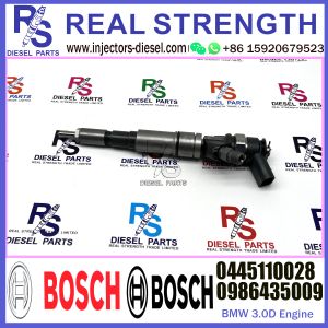 Buy cheap Diesel Fuel Common Rail Injector 0445110028 0986435009 For BWM 4.0D Engine from wholesalers