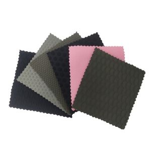 Sports Clothing Reinforced Neoprene Sheet , SBR SCR CR Textured Rubber Sheet