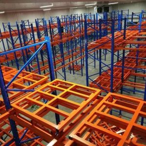 China Warehouse Push Back Racking System Customized Pushback Racking System on sale