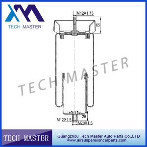 Buy cheap Air Bag Spring for  Air Suspension 52270-135 / Contitech SZ 130-25 P04 from wholesalers