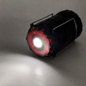 Buy cheap 8.7x8.7x14.5(20.5)Cm Portable Outdoor Large LED Pop Up Lantern With Spot Light Warning Light from wholesalers