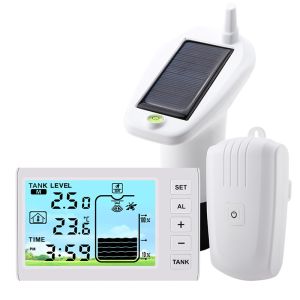 Buy cheap Ultrasonic Liquid Level Meter Multi Function Household Water Tank Water Level Meter Alarm Function from wholesalers